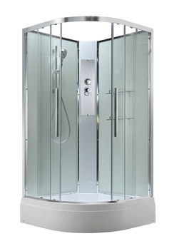 Душевая кабина AvaCan EM3011NT без крыши, прозрачная - фото, отзывы, цена