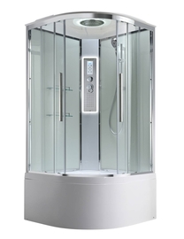 Душевая кабина AvaCan EM5011LEDT, прозрачная - фото, отзывы, цена