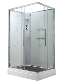 Душевая кабина AvaCan K2810N без крыши, прозрачная - фото, отзывы, цена