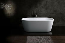 Акриловая ванна Art & Max 170х80 AM-520-1695-795 отдельностоящая со сливом-переливом - фото, отзывы, цена