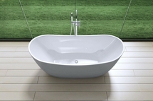 Акриловая ванна Art & Max 170х79 AM-502-1700-785 отдельностоящая со сливом-переливом - фото, отзывы, цена
