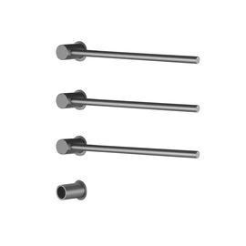 Полотенцесушитель электрический Raglo R350.51.09 встраиваемый, сенсорный, с терморегулятором, графит - фото, отзывы, цена