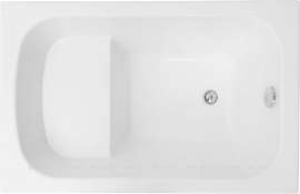 Ванна акриловая Aquanet Seed 110x70 с каркасом, 246173 - фото, отзывы, цена