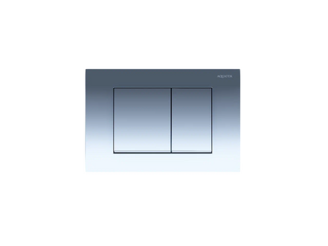 Панель смыва Aquatek Хром глянец (клавиши квадрат) KDI-0000010 - фото, отзывы, цена