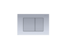 Панель смыва Aquatek Хром матовая (клавиши квадрат) KDI-0000011 - фото, отзывы, цена