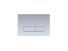 Панель смыва Aquatek Хром матовая (клавиши прямоугольные) KDI-0000014 - фото, отзывы, цена