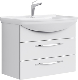 Подвесная тумба Aqwella Allegro 75 см, цвет белый - фото, отзывы, цена