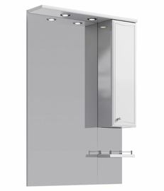 Зеркало Aqwella Barcelona 70 см, цвет белый - фото, отзывы, цена