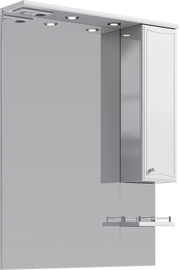 Зеркало Aqwella Barcelona 80 см, цвет белый - фото, отзывы, цена