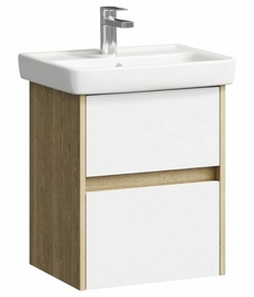 Подвесная тумба Aqwella City 50 см, цвет дерево тёмное - фото, отзывы, цена