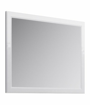 Зеркало Aqwella Empire 80 см, цвет белый - фото, отзывы, цена