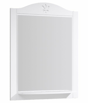 Зеркало Aqwella Franchesca 75 см, цвет белый - фото, отзывы, цена