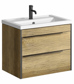 Подвесная тумба Aqwella Fargo 70 см, цвет дерево тёмное - фото, отзывы, цена