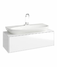 Подвесная тумба Aqwella Genesis 100 см, цвет белый - фото, отзывы, цена