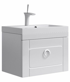 Подвесная тумба Aqwella Infinity 60 см, цвет белый - фото, отзывы, цена