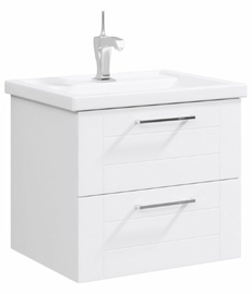 Подвесная тумба Aqwella Manchester 60 см, цвет белый - фото, отзывы, цена