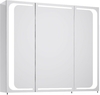 Зеркальный шкаф Aqwella Milan 80 см, цвет белый - фото, отзывы, цена