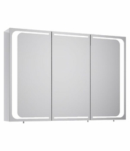 Зеркальный шкаф Aqwella Milan 100 см, цвет белый - фото, отзывы, цена