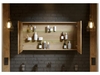 Зеркальный шкаф Aqwella Mobi 100 см, цвет бетон светлый - фото, отзывы, цена
