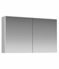 Зеркальный шкаф Aqwella Mobi 100 см, цвет белый - фото, отзывы, цена