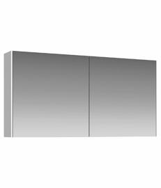 Зеркальный шкаф Aqwella Mobi 120 см, цвет белый - фото, отзывы, цена