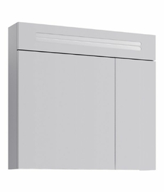 Зеркальный шкаф Aqwella Neo 80 см, цвет белый - фото, отзывы, цена