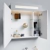 Зеркальный шкаф Aqwella Neo 80 см, цвет белый - фото, отзывы, цена