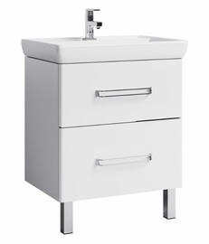 Напольная тумба Aqwella Neo 80 см, цвет белый - фото, отзывы, цена