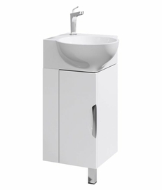 Напольная тумба Aqwella Rio 45 см, цвет белый - фото, отзывы, цена