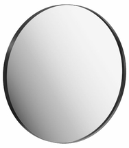 Зеркало круглое Aqwella RM 80 см, цвет черный - фото, отзывы, цена