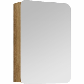 Зеркальный Aqwella Vega 50 см, цвет дерево светлое - фото, отзывы, цена