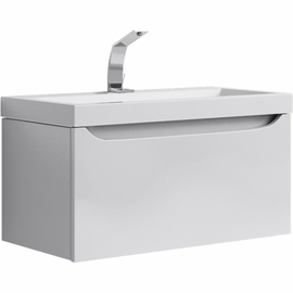 Подвесная тумба Aqwella Verona 80 см, цвет белый - фото, отзывы, цена