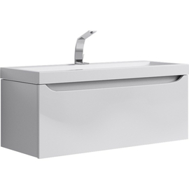 Подвесная тумба Aqwella Verona 100 см, цвет белый - фото, отзывы, цена