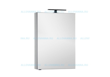 Зеркало-шкаф Aquanet Алвита 60 серый антрацит - фото, отзывы, цена
