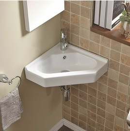 Раковина угловая Art & Max AM-7012-COR, цвет белый, 550х385х170 - фото, отзывы, цена