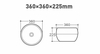 Раковина накладная Art & Max AM3510 - фото, отзывы, цена