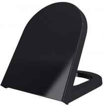 Крышка-сиденье Bocchi Taormina/Jet Flush/Parma, с микролифтом, черная глянцевая, A0300-005 - фото, отзывы, цена