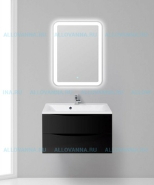 Тумба BelBagno MARINO 80 и Раковина BelBagno MARINO, Nero Lucido - фото, отзывы, цена