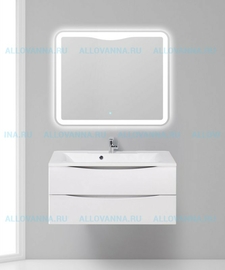 Тумба BelBagno MARINO 100 и Раковина BelBagno MARINO, Bianco Opaco - фото, отзывы, цена