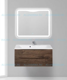 Тумба BelBagno MARINO 100 и Раковина BelBagno MARINO, Rovere Moro - фото, отзывы, цена