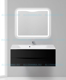 Тумба BelBagno MARINO 120 и Раковина BelBagno MARINO, Nero Lucido - фото, отзывы, цена