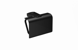 Бумагодержатель с крышкой черный матовый, Sonia S6 Black 166473 - фото, отзывы, цена