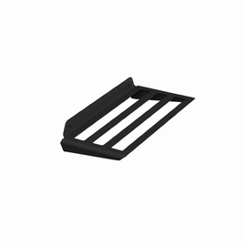 Полка для полотенца прямая черный матовый, Sonia Accessories 176076 - фото, отзывы, цена