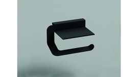 Бумагодержатель подвесной с полочкой черный матовый, Sonia Quick 176953 - фото, отзывы, цена