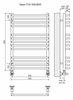 Полотенцесушитель водяной Terminus Берн П13 500х800 - фото, отзывы, цена
