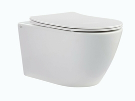 Унитаз подвесной Charus Estella безободковый, с сиденьем микролифт, белый, EWC700-121W - фото, отзывы, цена