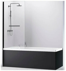 Душевая шторка на ванну Abber Immer Offen 140х80 AG70080B - фото, отзывы, цена