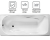 Чугунная ванна Luxus Diamond 170x75 - фото, отзывы, цена
