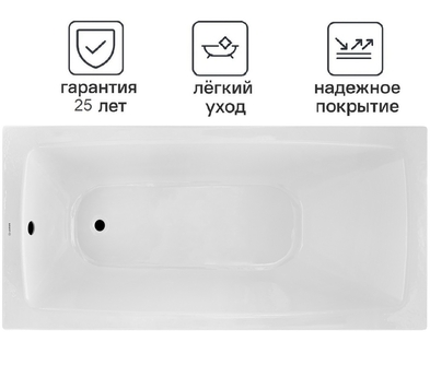Чугунная ванна Luxus Grand 170х75 - фото, отзывы, цена
