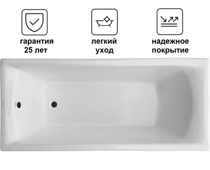 Чугунная ванна Luxus Grand Plus 160х70 - фото, отзывы, цена